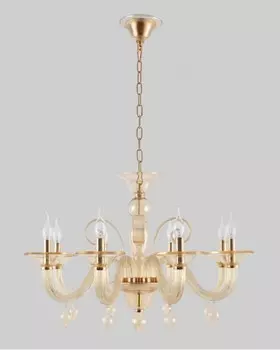 CAETANO SP-PL8 AMBER Подвесная люстра CRYSTAL LUX CAETANO