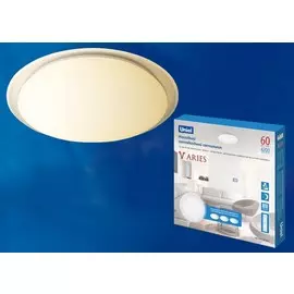 Cветильник светодиодный диммируемый с пультом ДУ Uniel ULI-D213 60W/SW/55 ARIES (UL-00003341)