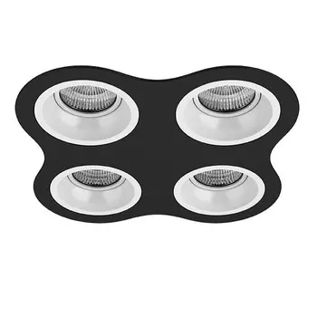D64706060606 Встраиваемый точечный светильник Domino Round Lightstar (комплект из 214647+214606+214606+214606+214606)