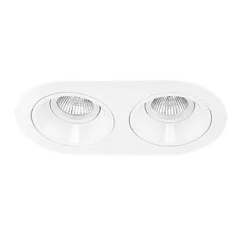 D6560606 Встраиваемый точечный светильник Domino Round Lightstar (комплект из 214656+214606+214606)