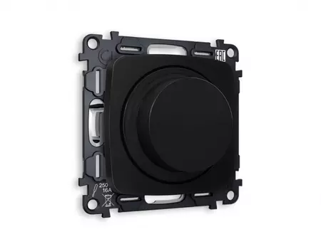 Диммер 25-600W/LED 5-300W Ambrella Volt (Черный матовый) QUANT OMEGA MO805510