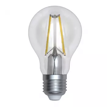 Диммируемая светодиодная лампа E27 10W 4000K (белый) Air Uniel LED-A60-10W-4000K-E27-CL-DIM GLA01TR (UL-00005182)