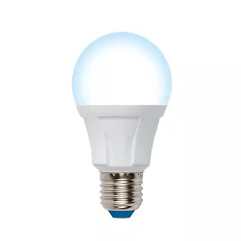 Диммируемая светодиодная лампа E27 12W 6500K (холодной) Uniel LED-A60 12W-6500K-E27-FR-DIM PLP01WH (UL-00004288)