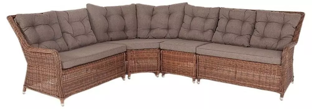 Диван Бергамо 4sis BS6-4-MODULE-brown, УТ-00001991