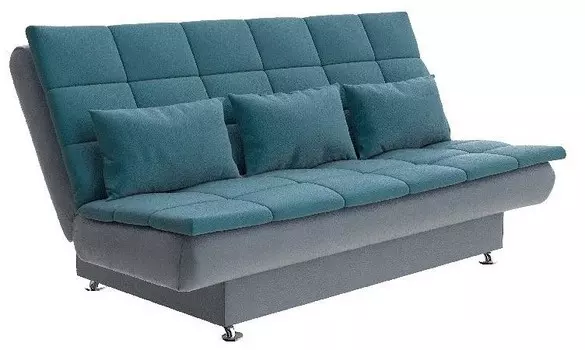 Диван-кровать Easy Light Hard next Орматек 140-205 Диван Easy Light Hard next Forest 17 Серый/Forest 560 Морская волна