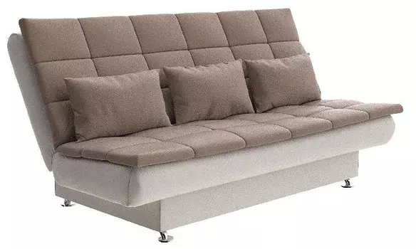 Диван-кровать Easy Light Hard next Орматек 140-205 Диван Easy Light Hard next Forest 726 Светло-бежевый/Forest 514 Светло-коричневый