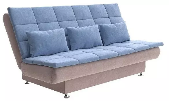Диван-кровать Easy Light Hard next Орматек 140-205 Диван Easy Light Hard next исп.1-Shaggy Mocca/Shaggy Ocean