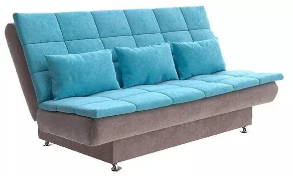 Диван-кровать Easy Light Middle next Орматек 140-205 Диван Easy Light Middle next исп.1-Shaggy Chocolate/Shaggy Azure