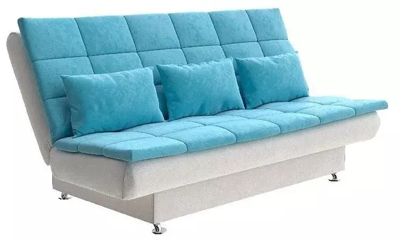 Диван-кровать Easy Light Middle next Орматек 140-205 Диван Easy Light Middle next исп.1-Shaggy Linen/Shaggy Azure