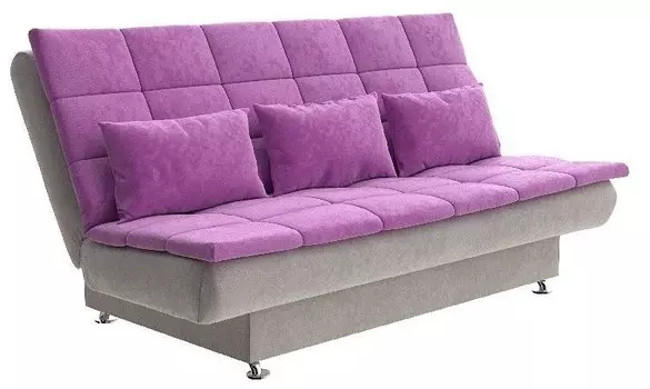 Диван-кровать Easy Light Middle next Орматек 140-205 Диван Easy Light Middle next исп.1-Shaggy Vision/Shaggy Wine