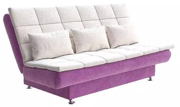 Диван-кровать Easy Light Middle next Орматек 140-205 Диван Easy Light Middle next исп.1-Shaggy Wine/Shaggy Besse