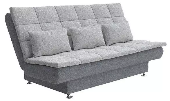 Диван-кровать Easy Light Middle next Орматек 140-205 Диван Easy Light Middle next Лама Темно-серая/Лама Светло-серый 002