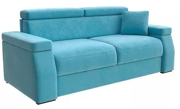 Диван-кровать Synergy Ergo Орматек 140-196 Диван Synergy Ergo Shaggy Azure