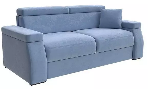 Диван-кровать Synergy Ergo Орматек 140-196 Диван Synergy Ergo Shaggy Ocean
