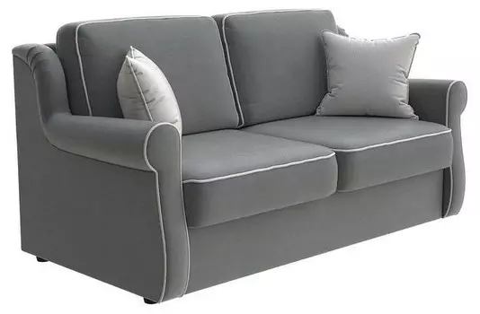 Диван-кровать Synergy Grace Орматек 140-196 Диван Synergy Grace Forest 520 Темно-серый/Forest 726 Светло-бежевый