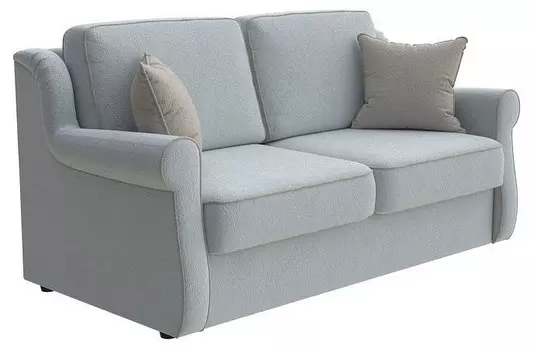 Диван-кровать Synergy Grace Орматек 140-196 Диван Synergy Grace Soft 25 Голубой/Soft 22 Серый