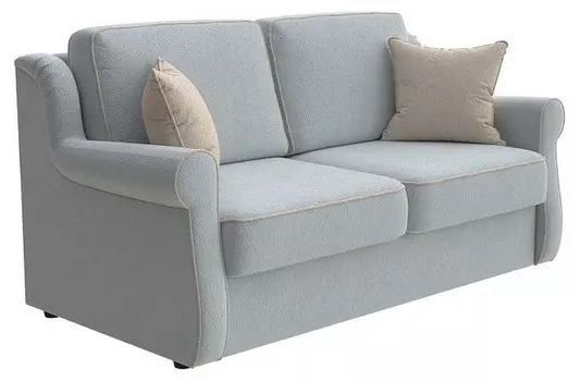 Диван-кровать Synergy Grace Орматек 140-196 Диван Synergy Grace Soft 25 Голубой/Soft 2 Светло-бежевый