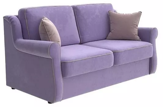 Диван-кровать Synergy Grace Орматек 160-196 Диван Synergy Grace Shaggy Plum/Shaggy Mocca