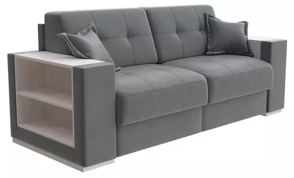 Диван-кровать Synergy Life Орматек 140-196 Диван-кровать Synergy Life Forest 520 Темно-серый/Дуб Шамони