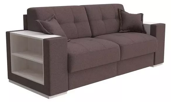 Диван-кровать Synergy Life Орматек 140-196 Диван-кровать Synergy Life Лама Шоколад/Дуб Шамони