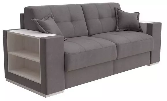 Диван-кровать Synergy Life Орматек 160-196 Диван-кровать Synergy Life Enigma 14 Темно-серый/Дуб Шамони