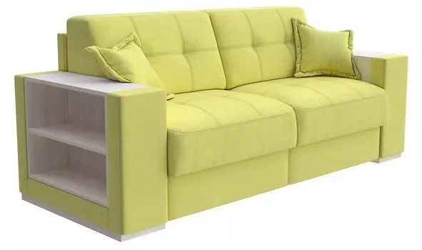 Диван-кровать Synergy Life Орматек 160-196 Диван-кровать Synergy Life Enigma 21 Зеленый/Дуб Шамони