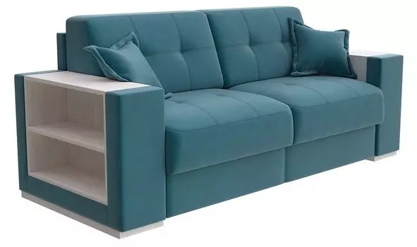 Диван-кровать Synergy Life Орматек 160-196 Диван-кровать Synergy Life Forest 560 Морская волна/Дуб Шамони
