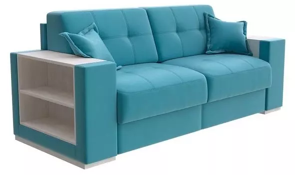 Диван-кровать Synergy Life Орматек 160-196 Диван-кровать Synergy Life Forest 562 Голубой/Дуб Шамони
