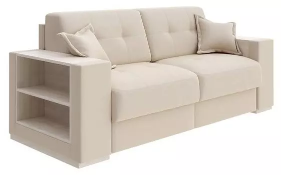 Диван-кровать Synergy Life Орматек 160-196 Диван-кровать Synergy Life Forest 726 Светло-бежевый/Дуб Шамони