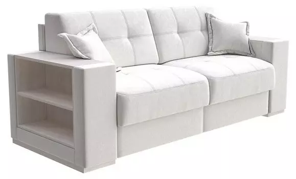 Диван-кровать Synergy Life Орматек 160-196 Диван-кровать Synergy Life Shaggy Linen/Дуб Шамони