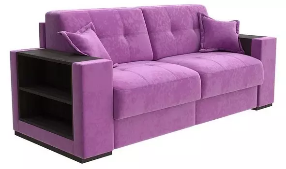 Диван-кровать Synergy Life Орматек 160-196 Диван-кровать Synergy Life Shaggy Wine/Венге
