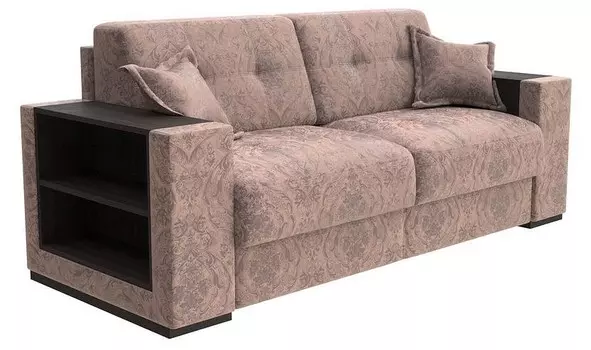 Диван-кровать Synergy Life Орматек 160-196 Диван-кровать Synergy Life Shah 731 Миндальный/Венге