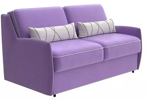 Диван-кровать Synergy Slim Орматек 140-196 Диван Synergy Slim Forest 741 Светло-фиолетовый/Forest 726 Светло-бежевый