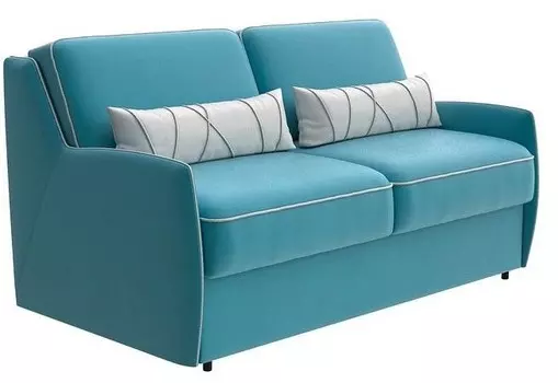 Диван-кровать Synergy Slim Орматек 160-196 Диван Synergy Slim Forest 562 Голубой/Forest 726 Светло-бежевый
