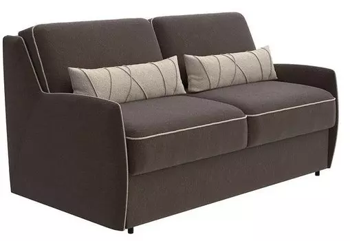 Диван-кровать Synergy Slim Орматек 160-196 Диван Synergy Slim Soft 9 Коричневый/Soft 2 Светло-бежевый