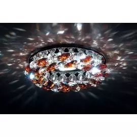 Dl061.02.1/7 crystal/topaz Встраиваемый точечный светильник Donolux