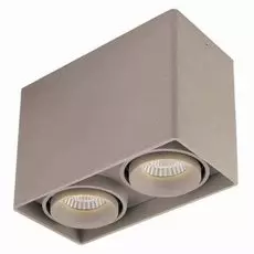Dl18610/02WW-SQ Champagne Накладной точечный светильник Donolux