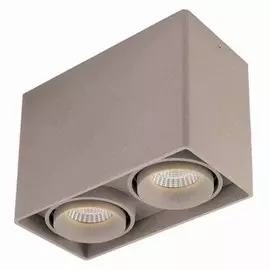 Dl18610/02WW-SQ Champagne Накладной точечный светильник Donolux