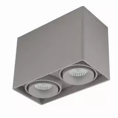 Dl18610/02WW-SQ Silver Grey Накладной точечный светильник Donolux