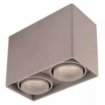 Dl18611/02WW-SQ Champagne Накладной точечный светильник Donolux