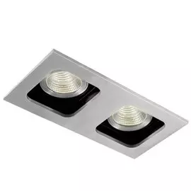 Dl18614/02WW-SQ Alu/Black Встраиваемый точечный светильник Donolux