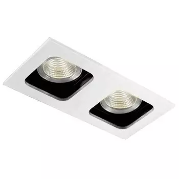 Встраиваемый светильник Donolux Dl18614/02WW-SQ White/Black