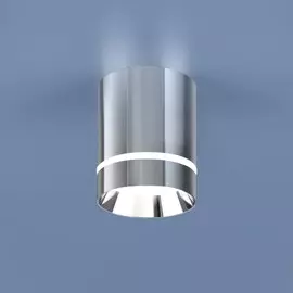 DLR021 9W 4200K хром Светильник точечный накладной светодиодный Elektrostandard