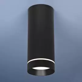 DLR022 12W 4200K черный матовый Накладной светодиодный светильник Elektrostandard (a037518)