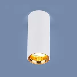 DLR030 12W 4200K белый матовый/золото Светильник точечный накладной светодиодный Elektrostandard