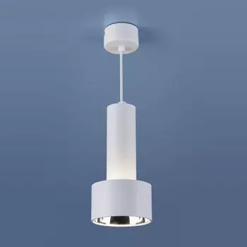 DLR033 9W 4200K 3300 белый/хром Светодиодный подвесной светильник Elektrostandard