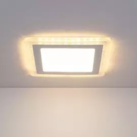 DLS024 12+6W 4200K (DLS024 18W 4200K) Встраиваемый светодиодный светильник Elektrostandard (a038376)