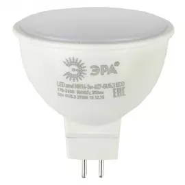 ECO LED MR16-5W-840-GU5.3 Лампа светодиодная, софит, 5Вт, 4000К, GU5.3 Эра Б0019061