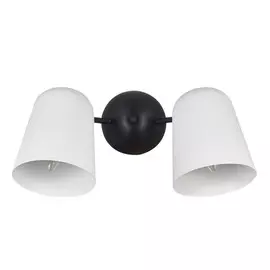 ENRIQUE AP2 BLACK/WHITE Бра Crystal Lux ENRIQUE