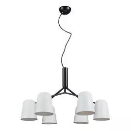 ENRIQUE SP6 BLACK/WHITE Люстра подвесная Crystal Lux ENRIQUE